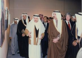 معرض الفنان السعودي كمال المعلم-قاعه احمد مشاري العدواني-9-11-96م