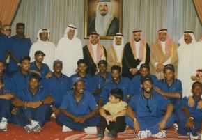 زيارة نادي النصر السعودي للكويت 7-9-1998م