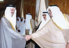 زيارة الأمير فهد بن سليمان للكويت 2000م 