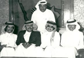 لقاء صحفي جمع ابوخالد مع طلال بن منصور