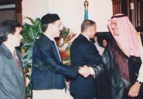 حفل  السفارة الليبية - فندق سفير انترناشونال 20-9-97م
