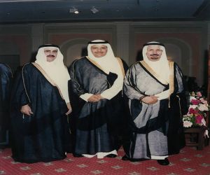 القنصل علي القرني وفيحان العتيبي من السفاره