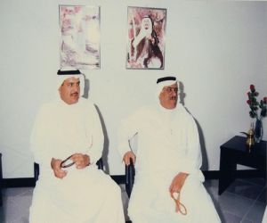 مع رئيس التحرير خالد المعوشرجي1